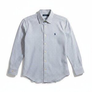 Polo Ralph Lauren Blue Check Button-Down Shirt
